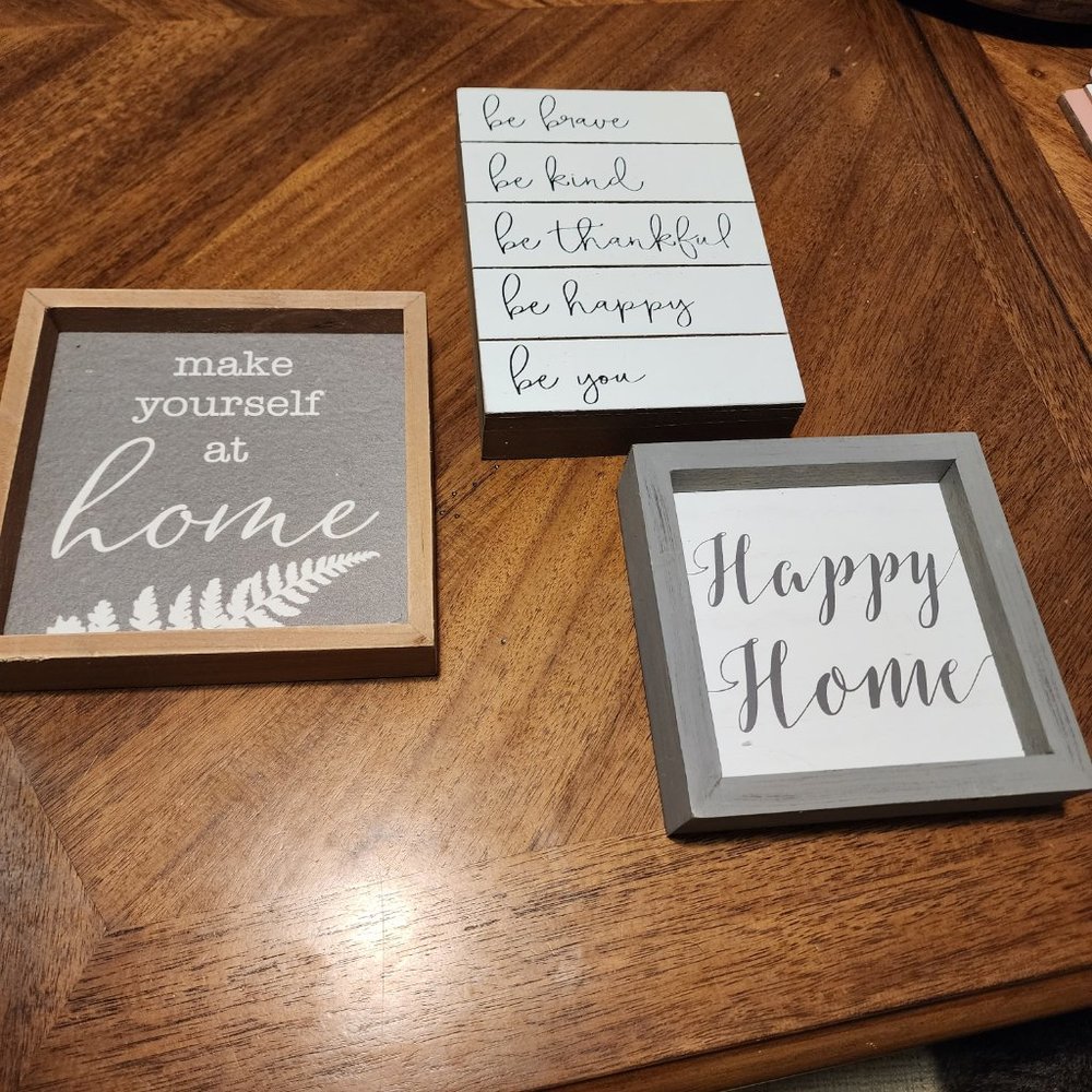 Home Décor Signs
